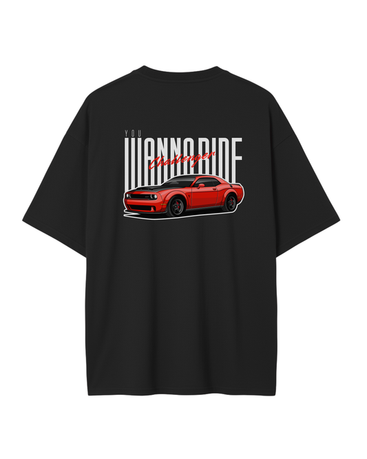 DODGE CHALLENGER OVERSIZE T-SHIRT