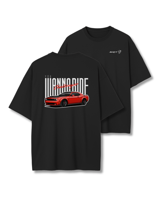 DODGE CHALLENGER OVERSIZE T-SHIRT